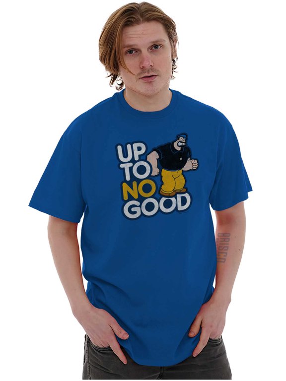 Bluto Up to No Good Funny Cool Men's Graphic T Shirt Tees Brisco Brands M
