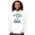 thumbnail image 1 of Popeye Body Builder Gym Workout Cool Hoodie Sweatshirt Women Men Brisco Brands M, 1 of 6