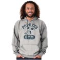 thumbnail image 1 of Popeye Body Builder Gym Workout Cool Hoodie Sweatshirt Women Men Brisco Brands S, 1 of 6