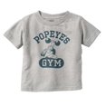 thumbnail image 1 of Popeye Body Builder Gym Workout Cool Toddler Boy Girl T Shirt Infant Toddler Brisco Brands 12M, 1 of 6