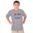 thumbnail image 1 of Popeye Born in the USA Proud American Crewneck T Shirts Boy Girl Teen Brisco Brands XS, 1 of 6