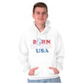 thumbnail image 1 of Popeye Born in the USA Proud American Hoodie Sweatshirt Women Men Brisco Brands X, 1 of 6