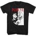 thumbnail image 1 of Popeye Box Black Adult T-Shirt, 1 of 2