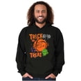 thumbnail image 1 of Popeye Cartoon Halloween Trick Treat Hoodie Sweatshirt Women Men Brisco Brands S, 1 of 6