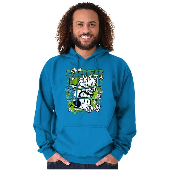Popeye Characters Kanji Comic Panel Hoodie Hooded Sweatshirt Men Brisco Brands S