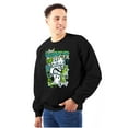 thumbnail image 1 of Popeye Characters Kanji Comic Panel Men's Crewneck Sweatshirt Brisco Brands M, 1 of 6