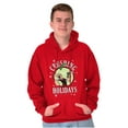 thumbnail image 1 of Popeye Christmas Crushing Holidays Hoodie Sweatshirt Women Men Brisco Brands M, 1 of 6