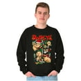 thumbnail image 1 of Popeye Christmas Lights Crew Cartoon Sweatshirt for Men or Women Brisco Brands S, 1 of 6