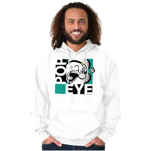 Popeye Comic Book Cartoon Pop Art Hoodie Sweatshirt Women Men Brisco Brands M
