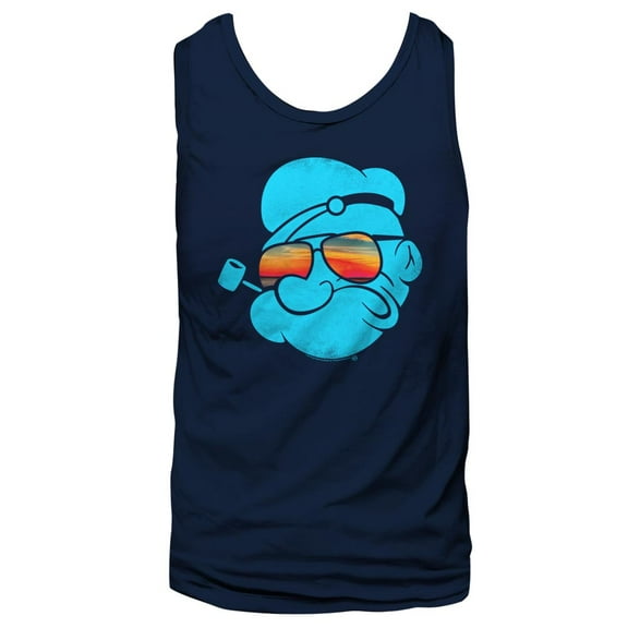 Popeye Comics Aviators Adult  Tank