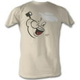 thumbnail image 1 of Popeye Comics Popface Adult Short Sleeve T Shirt, 1 of 2