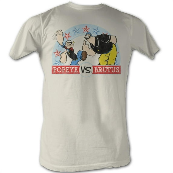 Popeye Comics Vs Adult Short Sleeve T Shirt