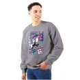 thumbnail image 1 of Popeye Cool Hustle For the Muscle Men's Crewneck Sweatshirt Brisco Brands S, 1 of 6
