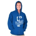 thumbnail image 1 of Popeye Delaware First State Pride DE Zip Up Hoodie Men's Women's Brisco Brands M, 1 of 6
