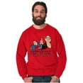 thumbnail image 1 of Popeye Father Cartoon Legendary Daddy Men Big & Tall Sweatshirt Brisco Brands 5X, 1 of 2