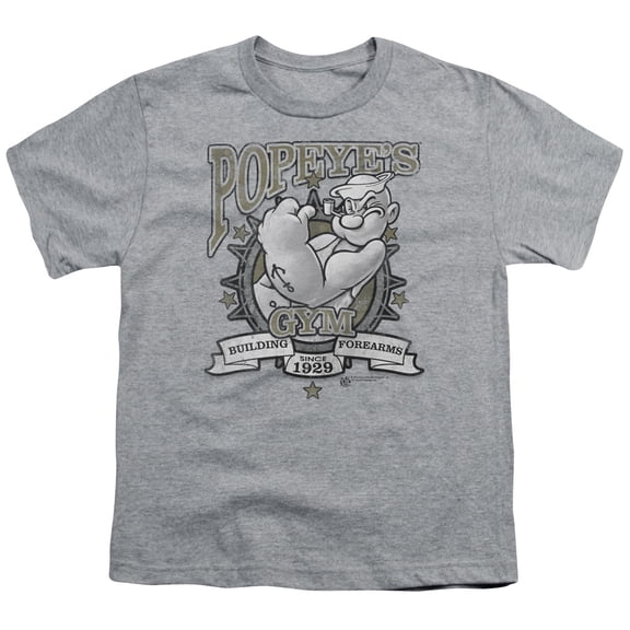 Popeye - Forearms - Youth Short Sleeve Shirt - X-Large