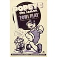 thumbnail image 1 of Popeye Foul Play Movie Poster 24inch x 36inch Art Poster 24x36 Multi-Color Square Adults Best Posters, 1 of 1