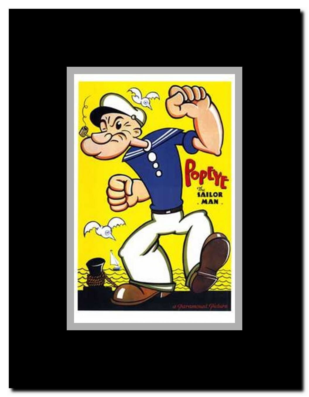 Popeye Framed Movie Poster