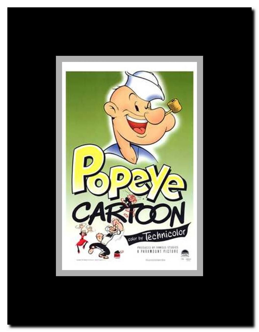 Popeye Framed Movie Poster