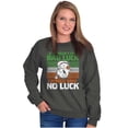 thumbnail image 1 of Popeye Funny Irish Bad Luck Joke Sweatshirt for Men or Women Brisco Brands S, 1 of 6