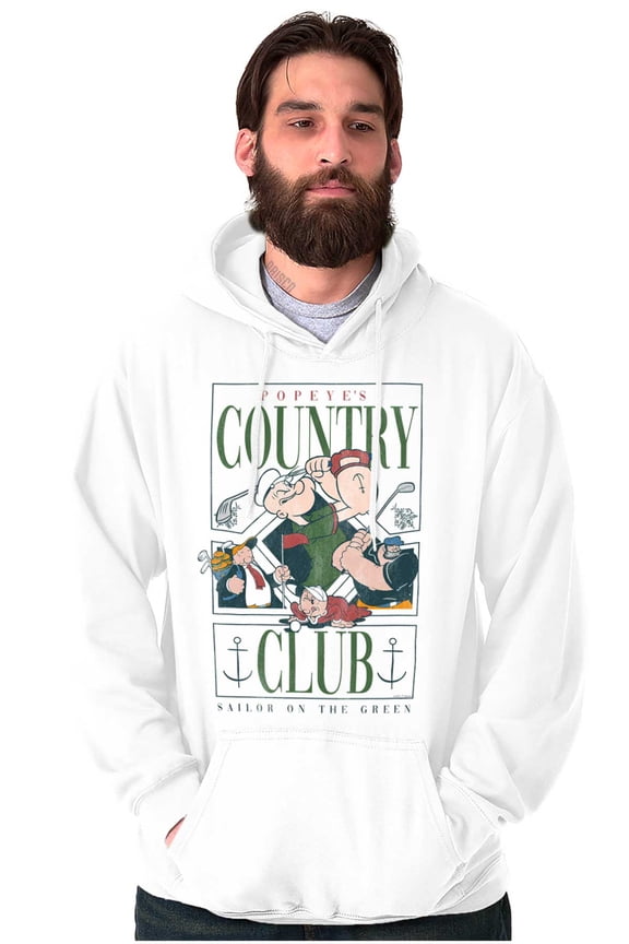 Golf Country Club Cartoon Hoodie Sweatshirt Women Men Brisco Brands S
