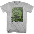 thumbnail image 1 of Popeye Green Face Gray Heather Adult T-Shirt, 1 of 2