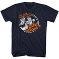 thumbnail image 1 of Popeye Gun Show Navy Adult T-Shirt 4Xl, 1 of 2