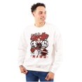 thumbnail image 1 of Popeye Hustle Hard Strong Finish Men Big & Tall Sweatshirt Brisco Brands 5X, 1 of 5