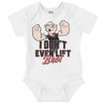 thumbnail image 1 of Popeye I Don't Even Lift Bro Funny Romper Boys or Girls Infant Baby Brisco Brands 18M, 1 of 6
