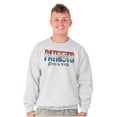 thumbnail image 1 of Popeye Ironic American Patriots Cool Sweatshirt for Men or Women Brisco Brands X, 1 of 5