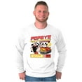 thumbnail image 1 of Popeye Kanji Tokyo Drift Racecar Unisex Plus Size Long Sleeve Tee Shirt Brisco Brands 2X, 1 of 5
