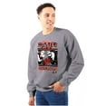 thumbnail image 1 of Popeye Let Your Hustle Do The Talking Men's Crewneck Sweatshirt Brisco Brands S, 1 of 6