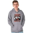 thumbnail image 1 of Popeye Let Your Hustle Do The Talking Zip Hoodie Sweatshirt Men Brisco Brands S, 1 of 6
