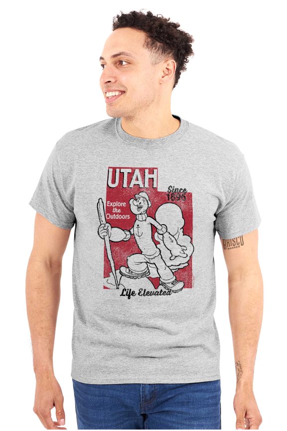 Life Elevated in Utah Outdoors Unisex Plus Size Graphic Tee Brisco Brands 2X