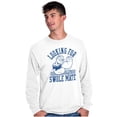 thumbnail image 1 of Popeye Looking For a Swole Mate Gym Men's Long Sleeve Tee T Shirt Brisco Brands X, 1 of 6