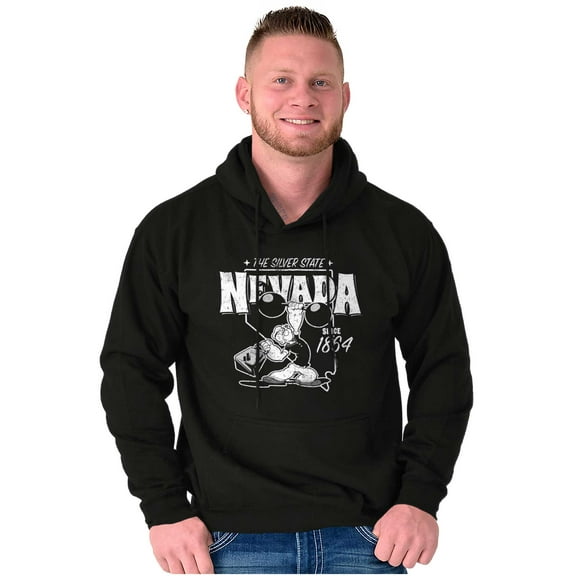 Popeye Nevada NV Local State Pride Hoodie Sweatshirt Women Men Brisco Brands S