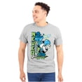 thumbnail image 1 of Popeye Never Quits Asian Inspired Men's Graphic T Shirt Tees Brisco Brands S, 1 of 5