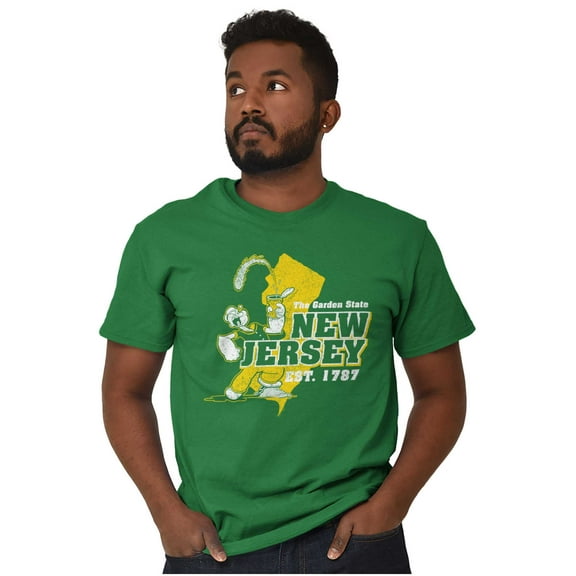 Popeye New Jersey Local State Pride Men's Graphic T Shirt Tees Brisco Brands S