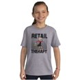 thumbnail image 1 of Popeye Olive Oil Retail Therapy Cute Girls Kids T Shirt Tees Teen Brisco Brands XS, 1 of 6