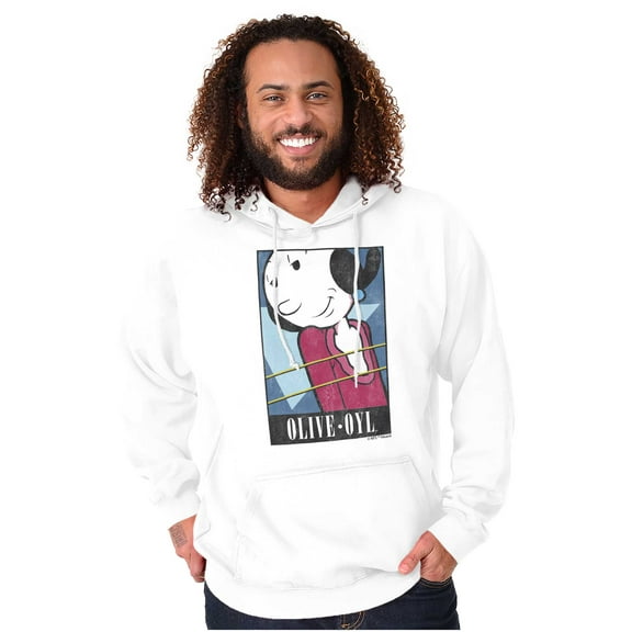 Popeye Olive Oyl Adorable Classic Hoodie Sweatshirt Women Brisco Brands S