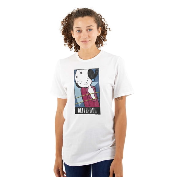 Popeye Olive Oyl Adorable Classic Women Plus Size Graphic Tee Tees Brisco Brands 3X