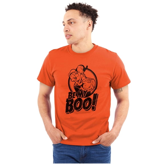 Popeye Olive Oyl Cartoon Cute My Boo Men's Graphic T Shirt Tees Brisco Brands 3X