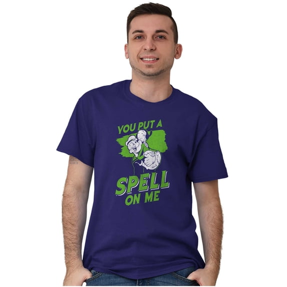 Popeye Olive Oyl Love Cute Cartoon Men's Graphic T Shirt Tees Brisco Brands M