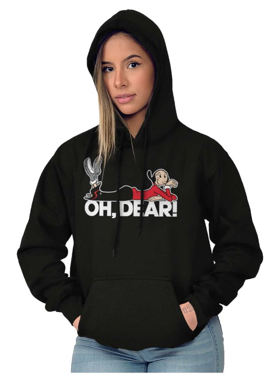 Popeye Olive Oyl Oh Dear Quote Hoodie Sweatshirt Women Brisco Brands L
