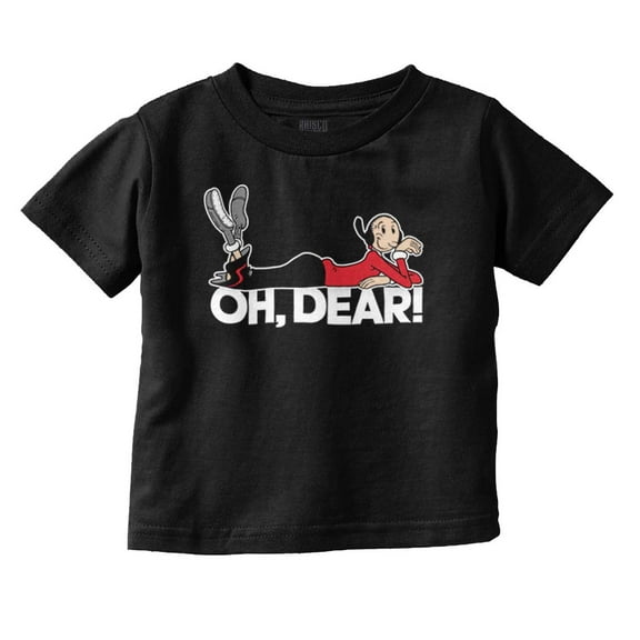 Popeye Olive Oyl Oh Dear Quote Youth T Shirt Tee Girls Infant Toddler Brisco Brands 12M