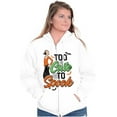 thumbnail image 1 of Popeye Olive Oyl Too Cute Halloween Zip Hoodie Sweatshirt Women Brisco Brands L, 1 of 6