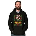 thumbnail image 1 of Popeye Olive Oyl Ugly Christmas Hoodie Sweatshirt Women Men Brisco Brands S, 1 of 6