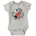 thumbnail image 1 of Popeye Olive Oyl You Too Cute Funny Bodysuit Jumper Girls Infant Baby Brisco Brands 12M, 1 of 6