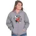thumbnail image 1 of Popeye Olive Oyl You Too Cute Funny Zip Hoodie Sweatshirt Women Brisco Brands S, 1 of 6