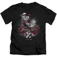 thumbnail image 1 of Popeye Pong Star Youth 18/1 T-Shirt Black, 1 of 1